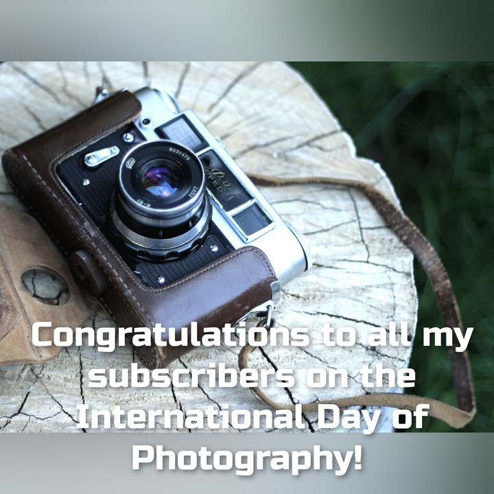 International Day of Photography