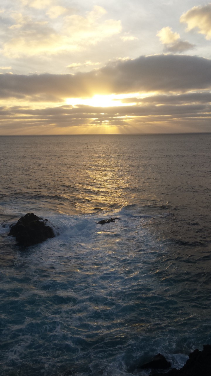 Sunset in Lanzarote