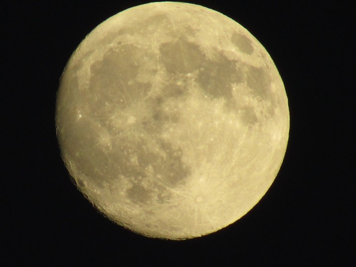 Last full moon of summer 2017