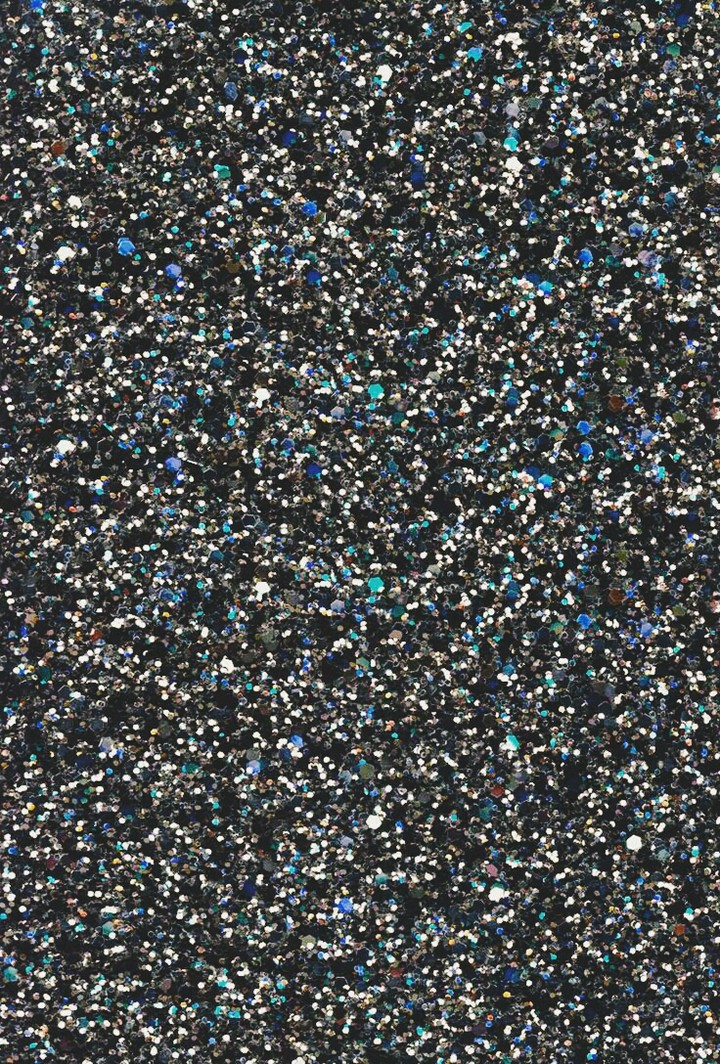 Black tinsel
