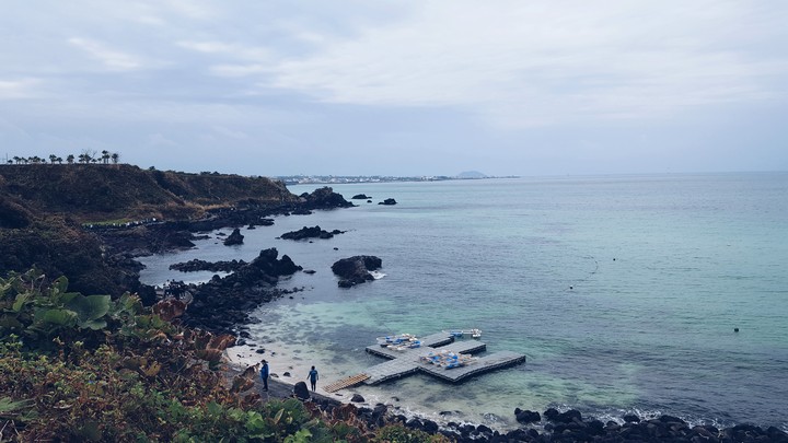 Jeju island's sea