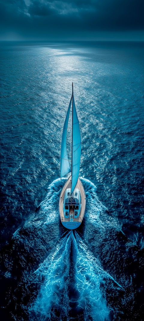 Sailboat, sail वॉलपेपर