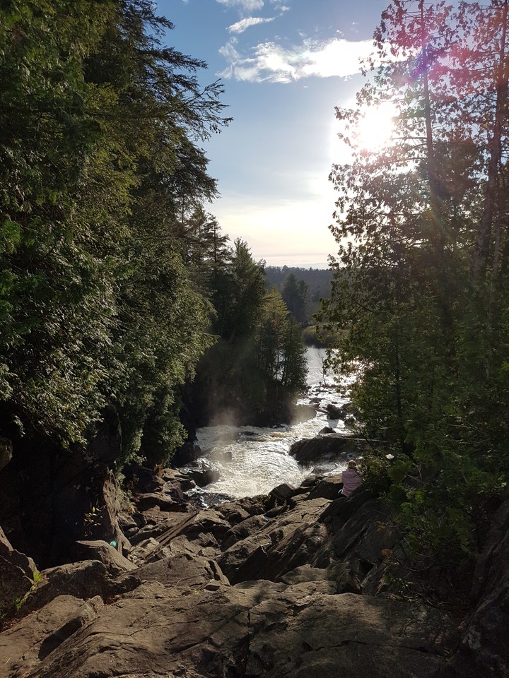 Rocks and River