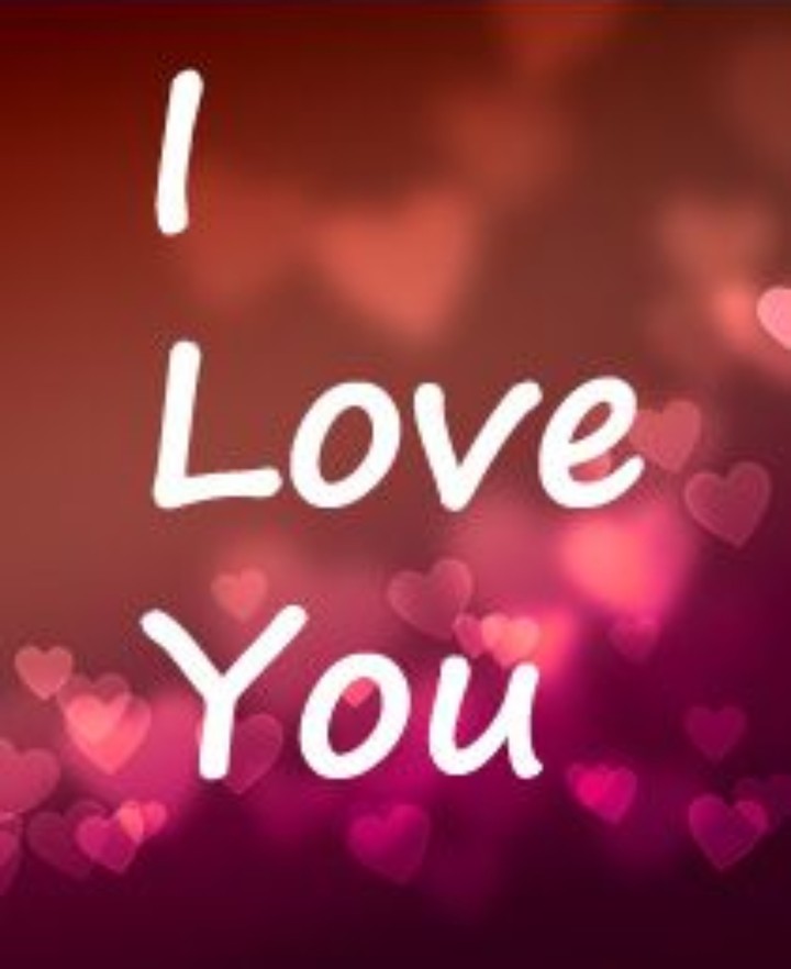 I love you