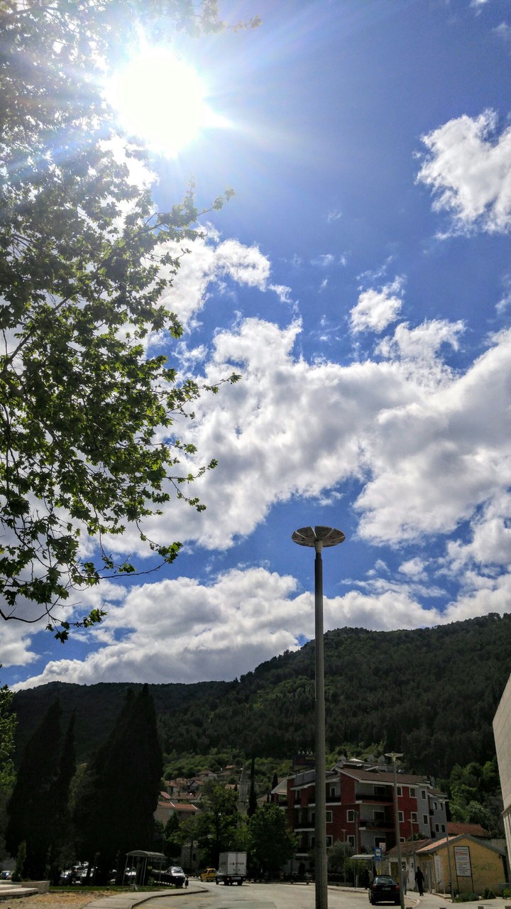 sky in Mostar