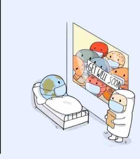Get well soon Earth?