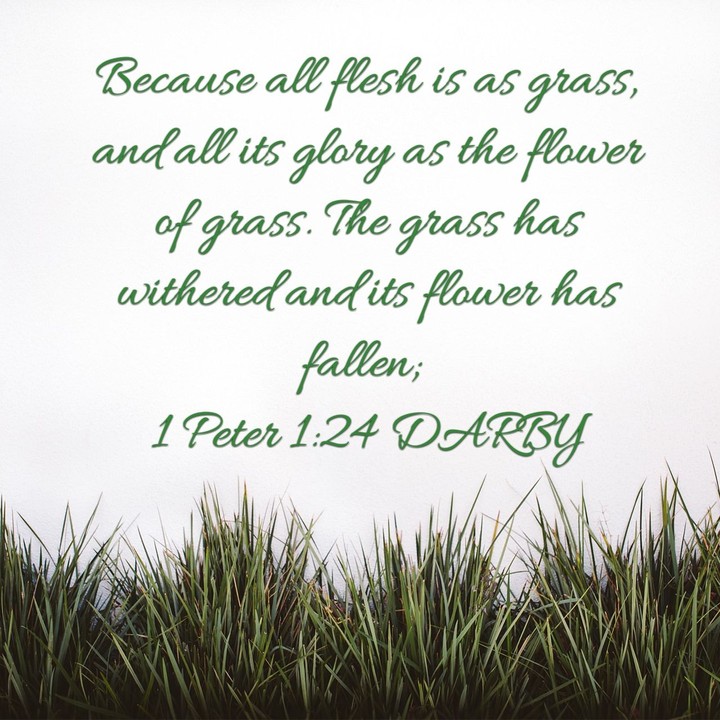 We pass on, but God's Word lives on
