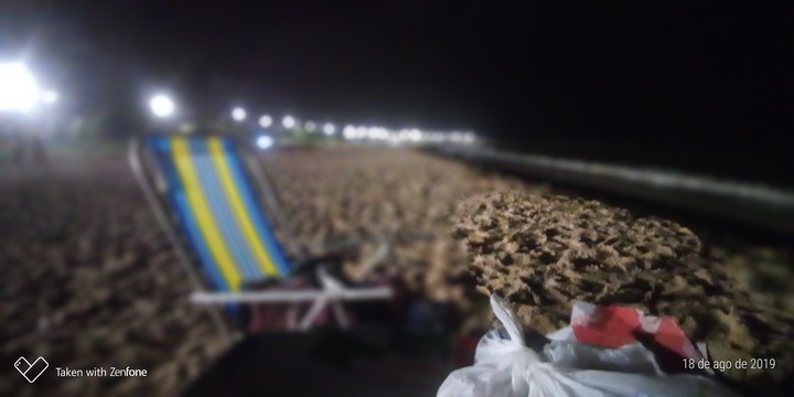 beach  night