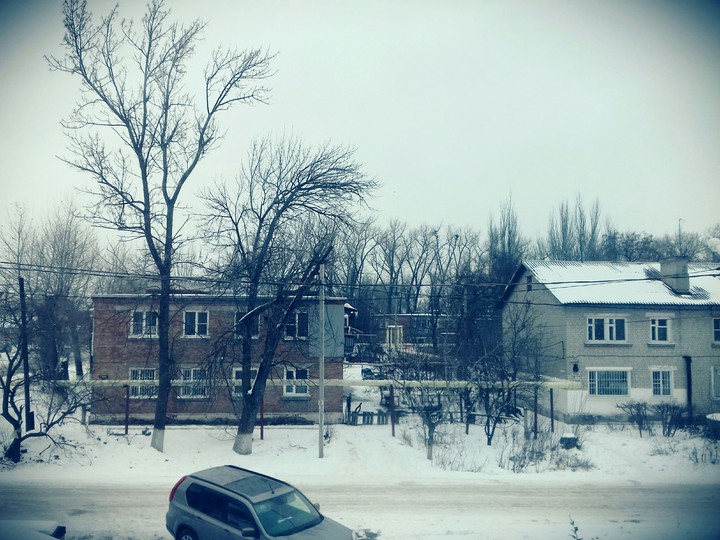 Снег.Зима.
