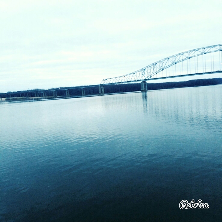 the river