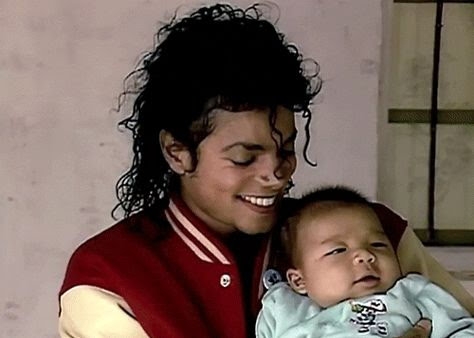 MJ with another baby:)