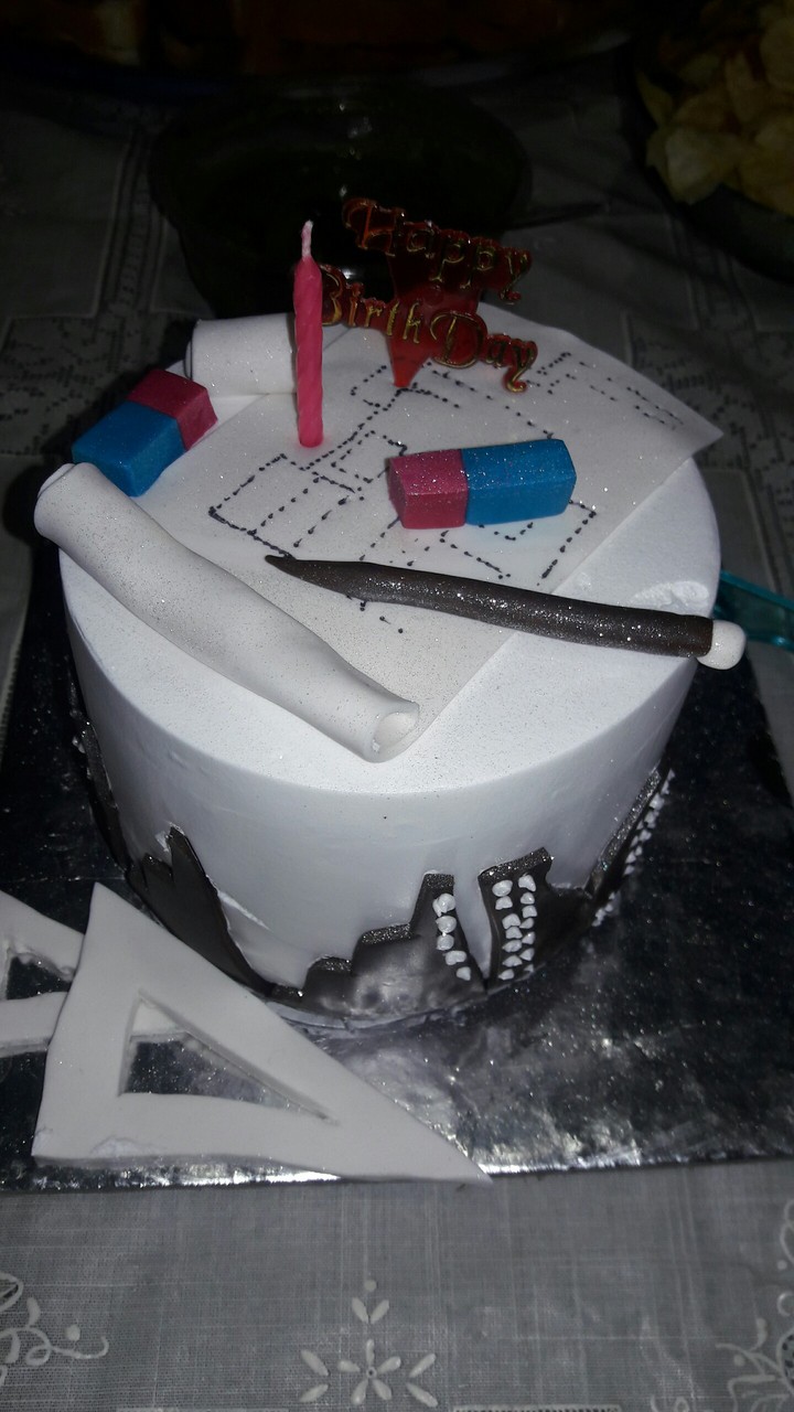 birthday cake#Architect#design#tasty#boss