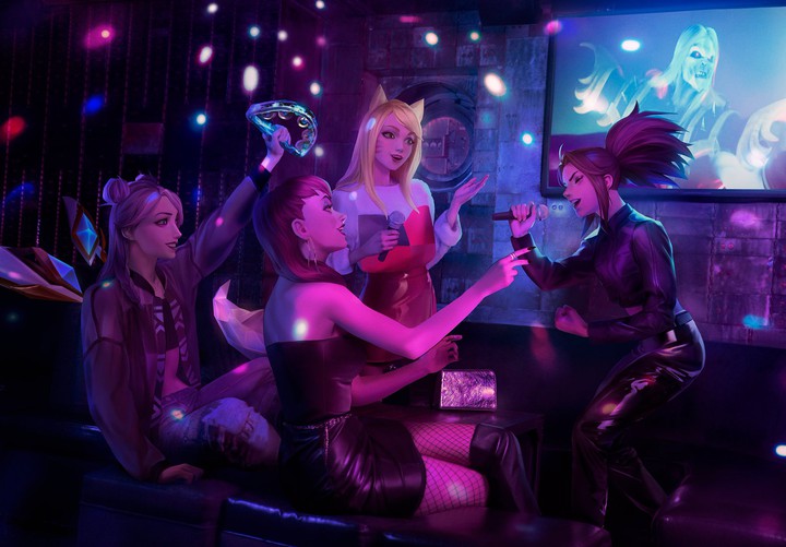 KDA ENJOY A KARAOKE NIGHT