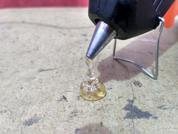 hot glue