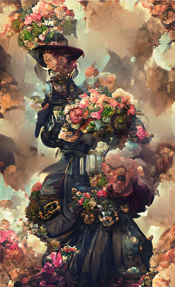 Victorian florals