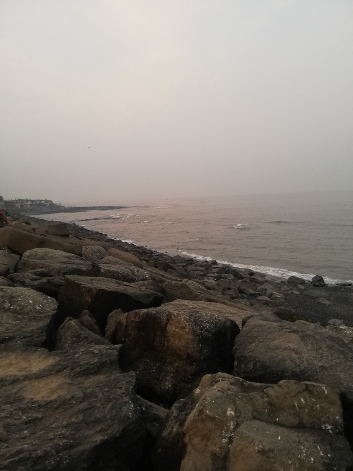 #peace #evening #calm #beach #mumbai