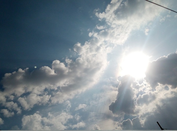 The wonderful sun rays