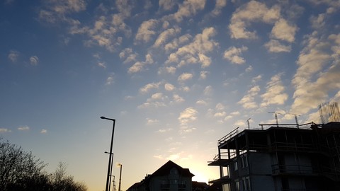 Morning in Tatabánya.