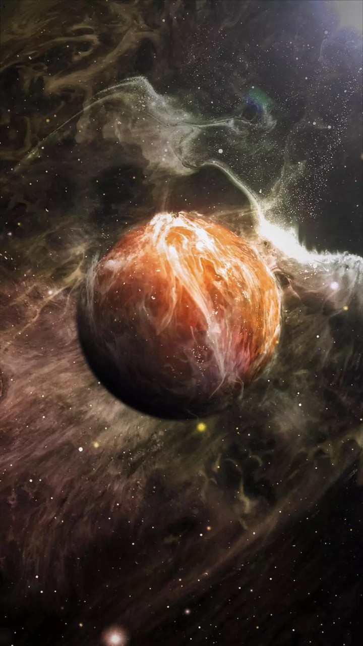 Jupiter's  Colourful Volcanic Moon...