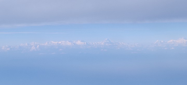 Aerial View of Himalaya