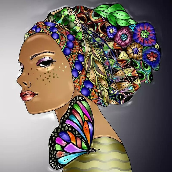 Urban black woman
