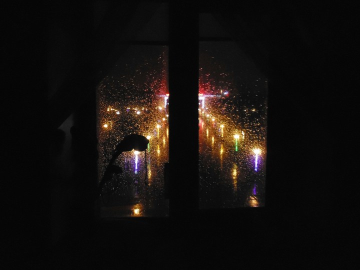 Raindrops on the window