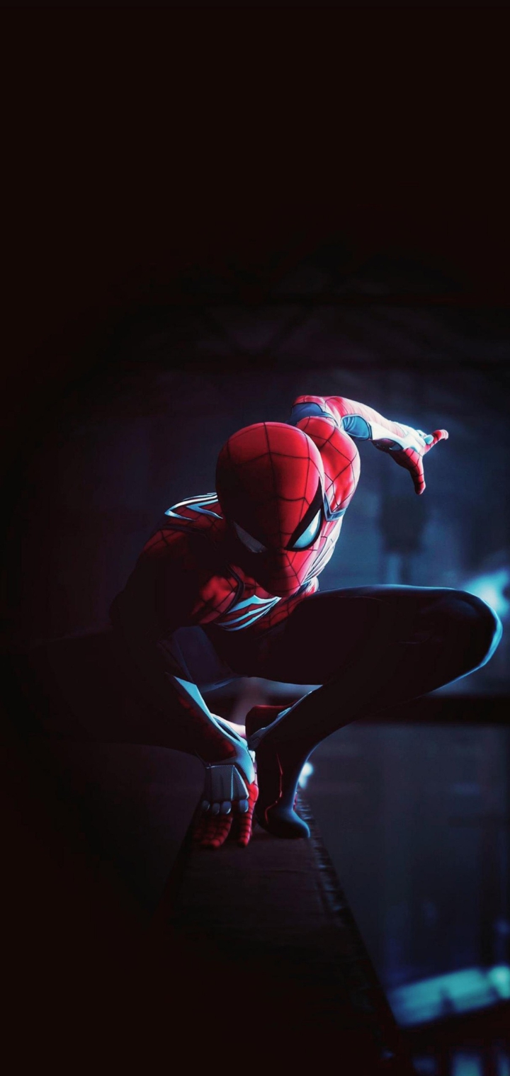 Spider-Man amoled hd wallpaper