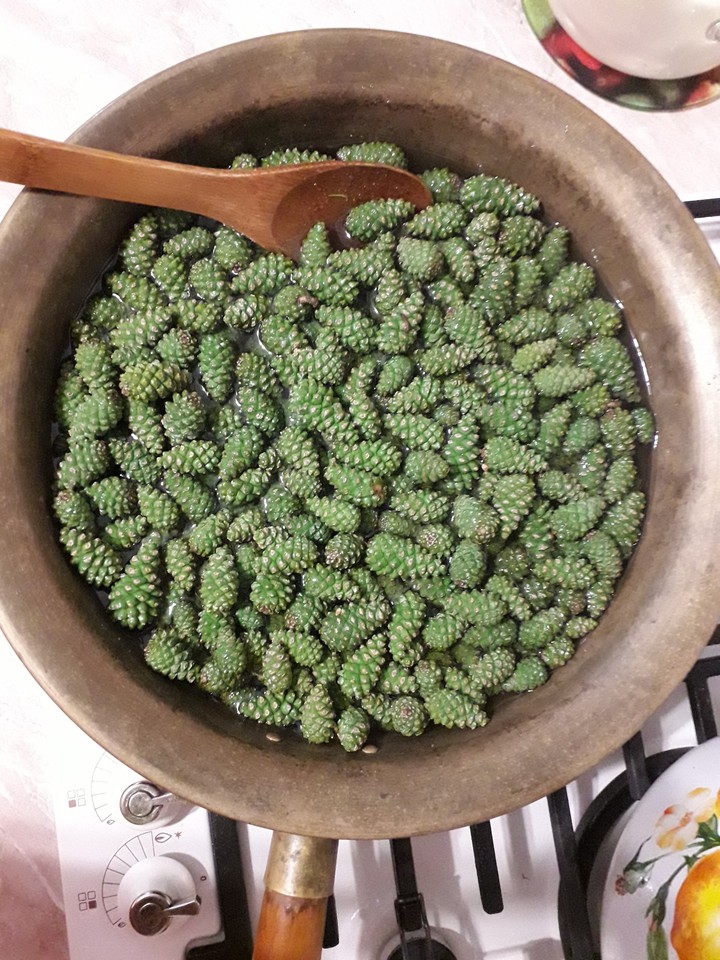варенье из шишек