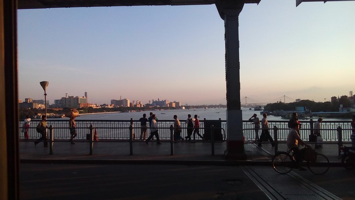 Howrah bridge view