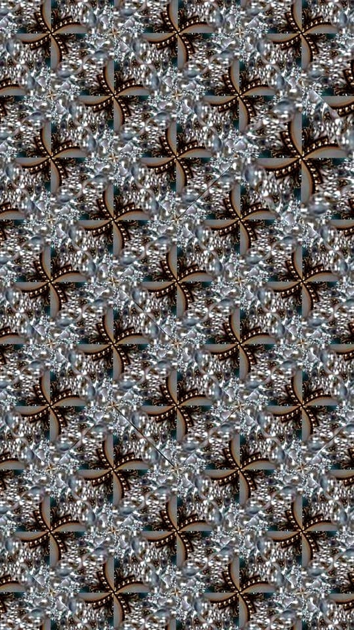 Bejeweled picture frames kaleidoscope