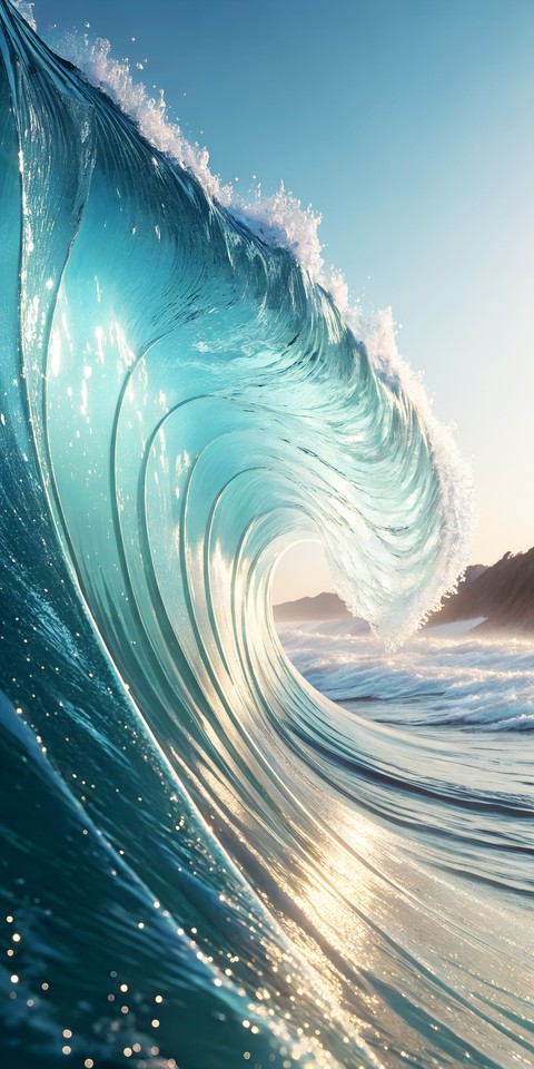 шпалери Water, tsunami