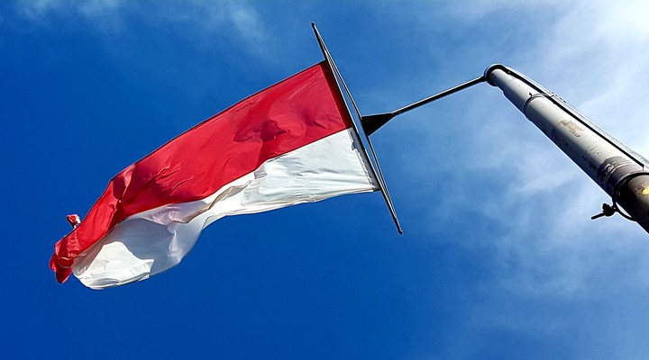 the flag