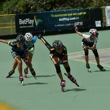 competencia de patinaje
