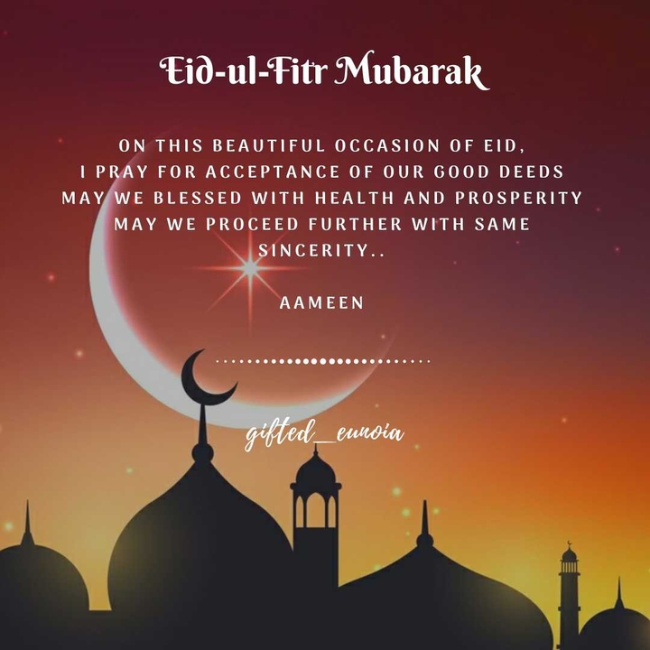 Eid Mubarak