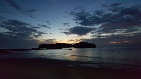 after sun set
