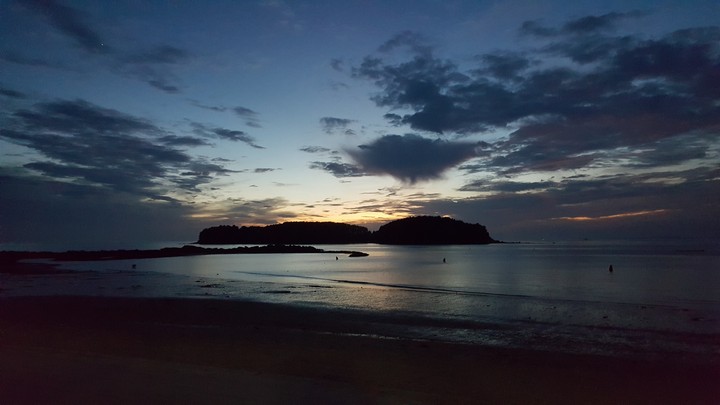 after sun set