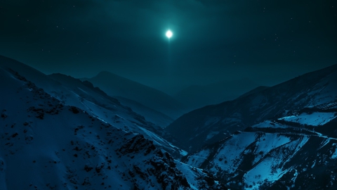 the mountains