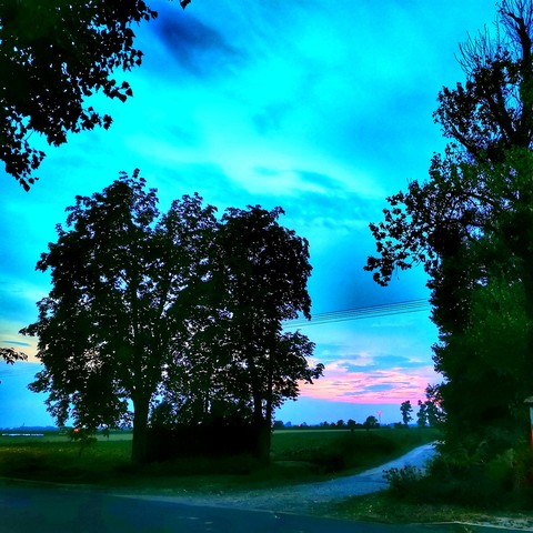 ?barwne niebo?