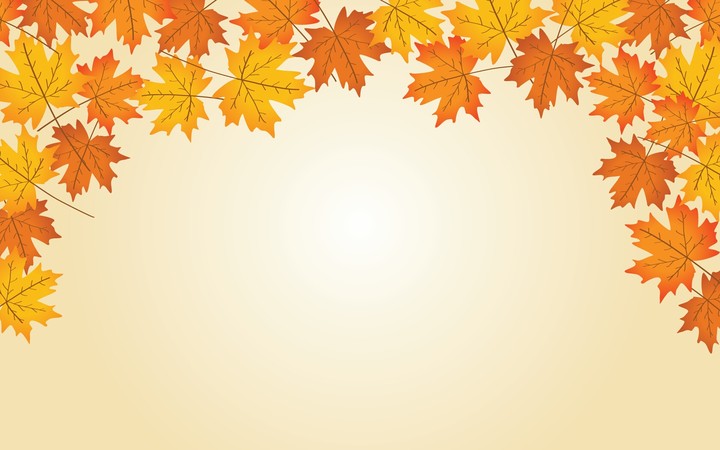Orange leaves