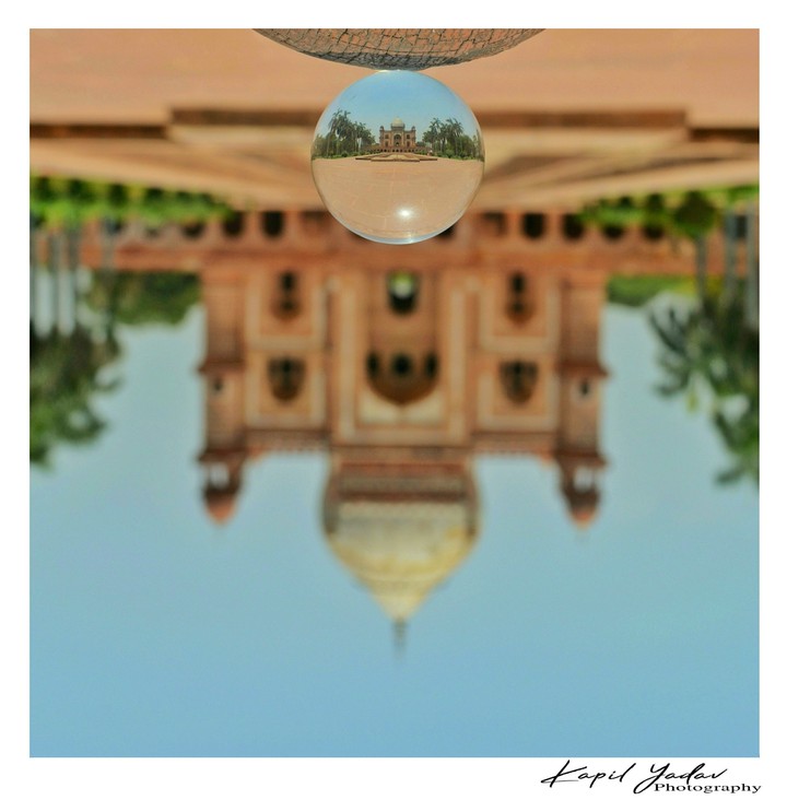 upside down