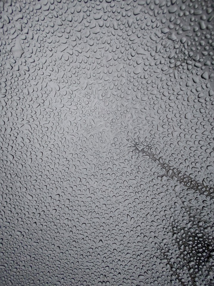 water on sunroof