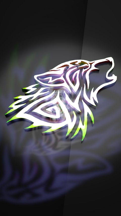 loup abstrait