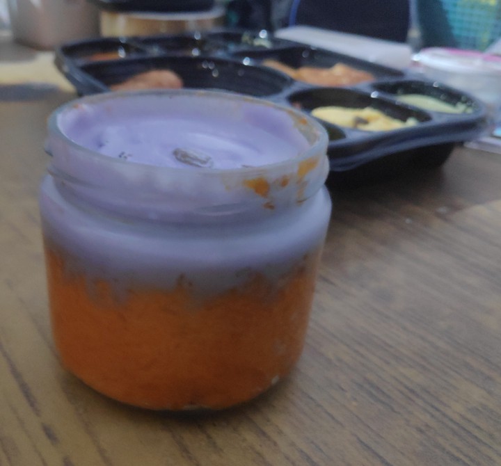 Carrot Halwa with Ice cream
