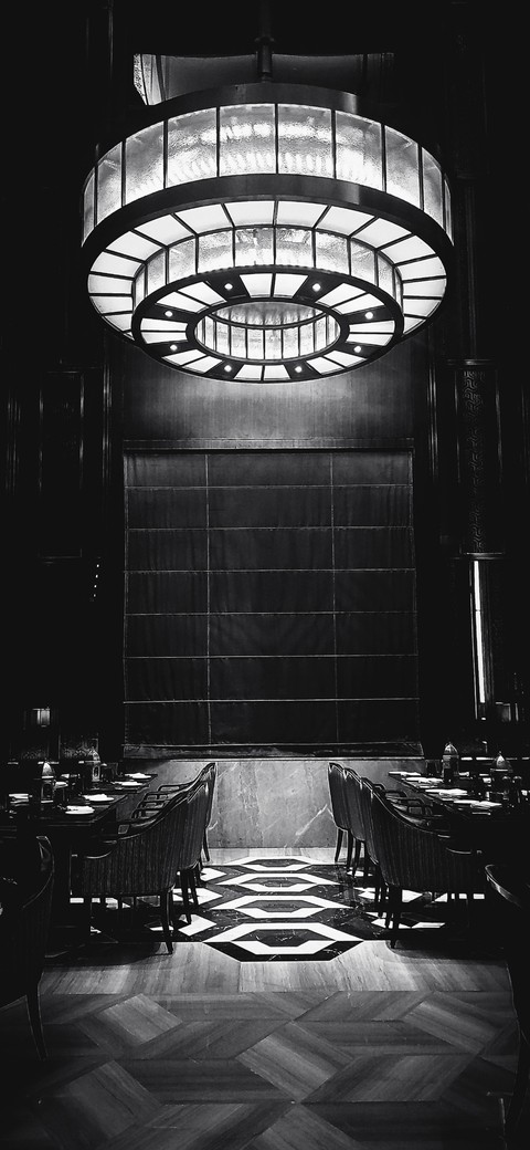 black-and-white, symmetry桌布