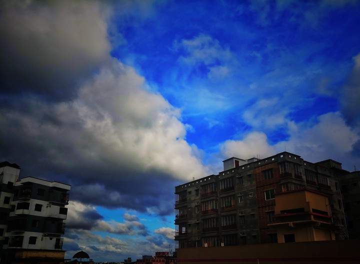 blue sky