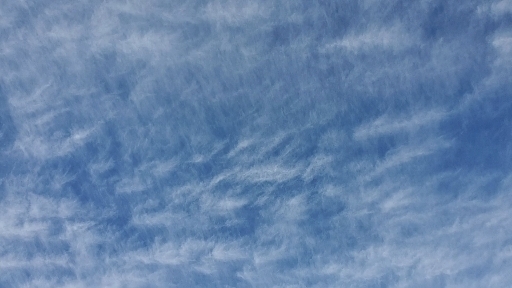 lovely blue sky
