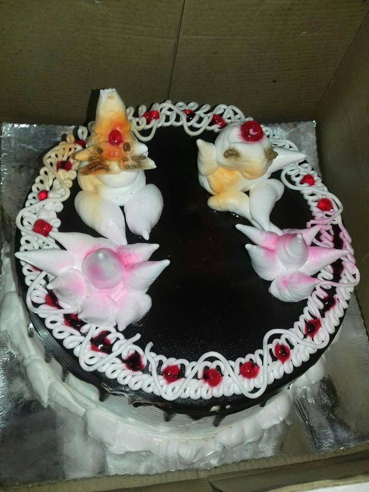 teddy bear chocolate cake