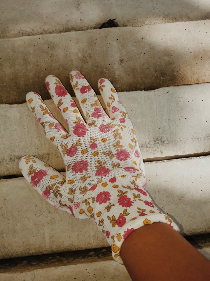 My colourful glove