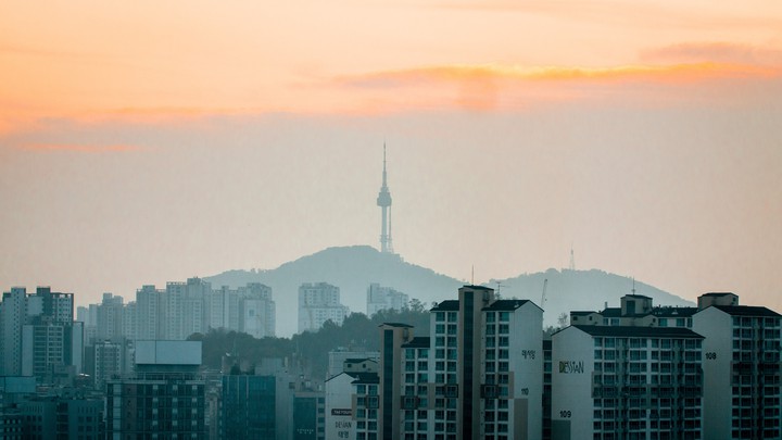 Seoul City Sunrise