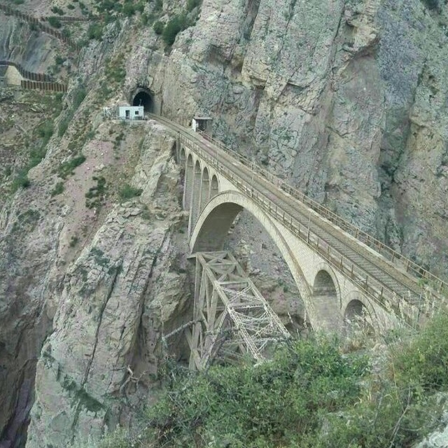 veresk Bridge . mazandaran .  Masterpiece of Reza Shah Grand